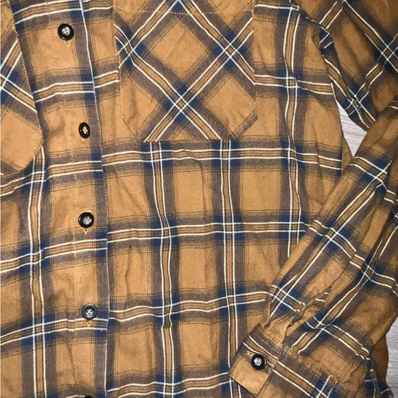 Topshop Plaid Button-Up Size US 8 - Picture 2 of 3